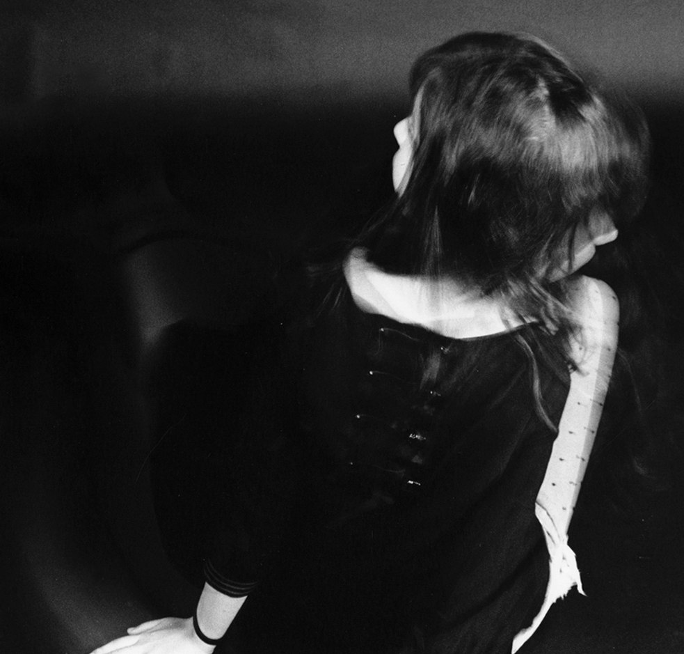 Chimera — Mayra Rae, long exposure self-portrait on 35mm black and white film, 2012